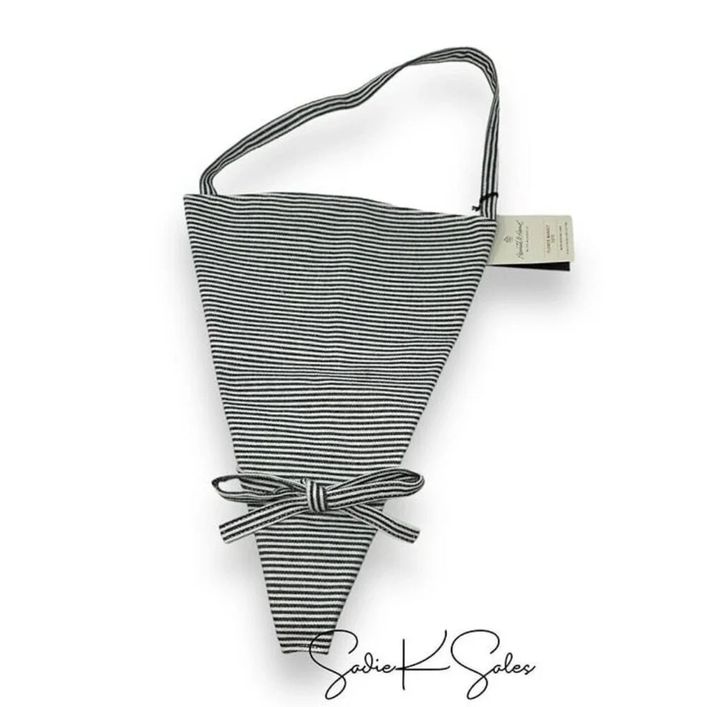 Conical Striped Fabric Flower Market Tote - Hearth & Hand‎ Magnolia, Target